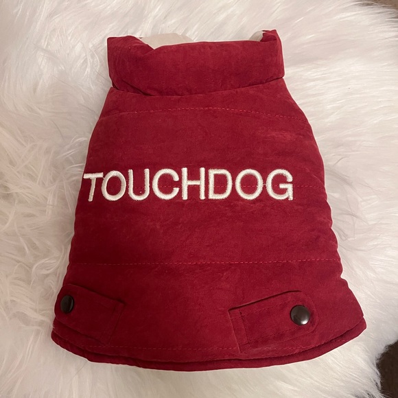 Touchdog Waggin Swag Reversible Dog Coat - Picture 1 of 3